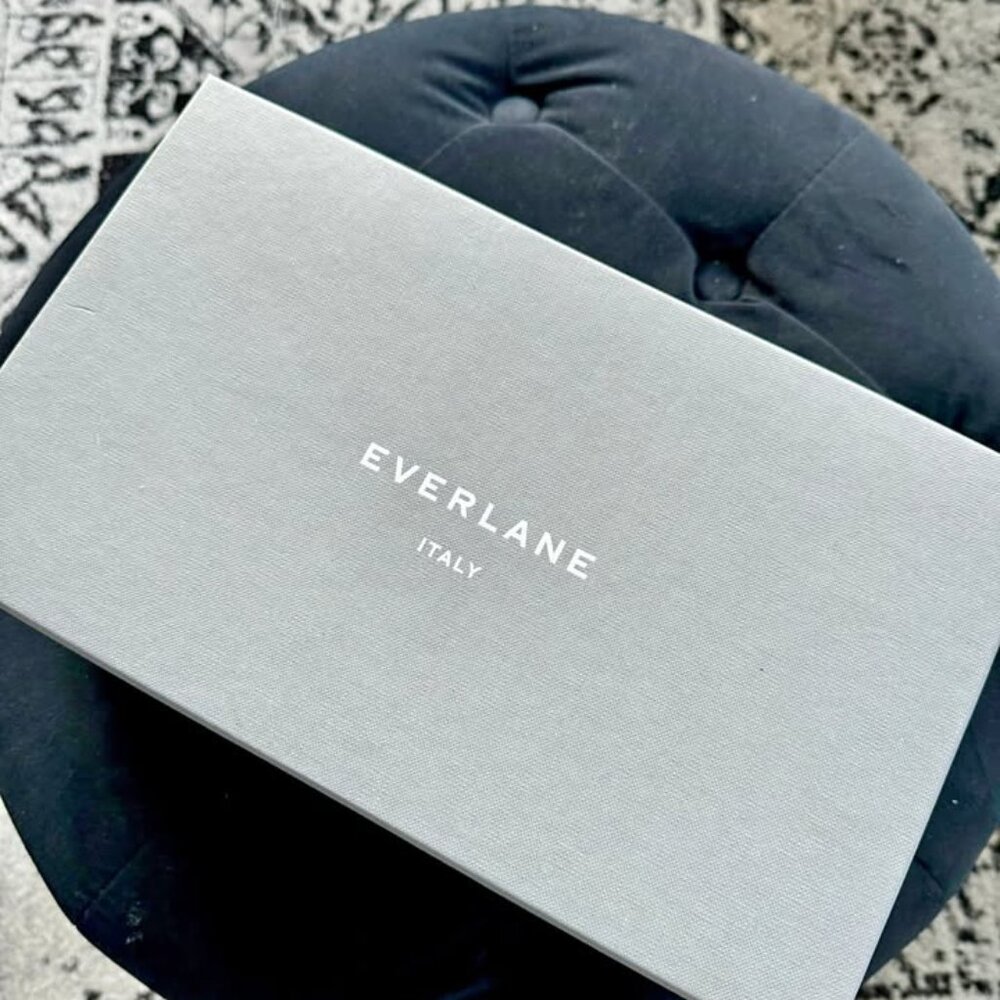 Everlane new in box light green slingback pumps size 6.5 made in Italy - Picture 2 of 3